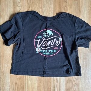 Vans Black Skull Graphic T-Shirt